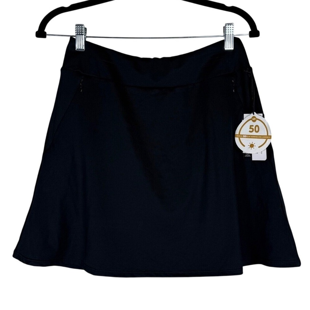 Tail White Label Women XS‎ Skort Black Pull On 18 Inch Golf Tennis Pickleball